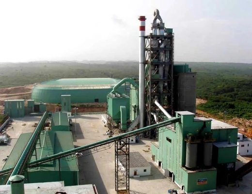 800tpd Línea de producción de cemento Proceso seco Equipo de fabricación de cemento